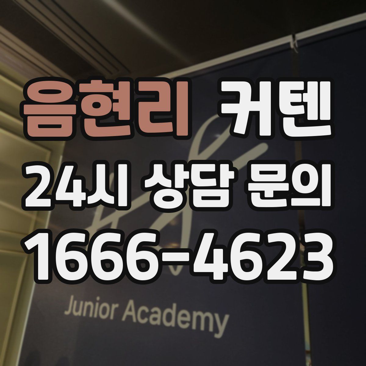 음현리 커텐