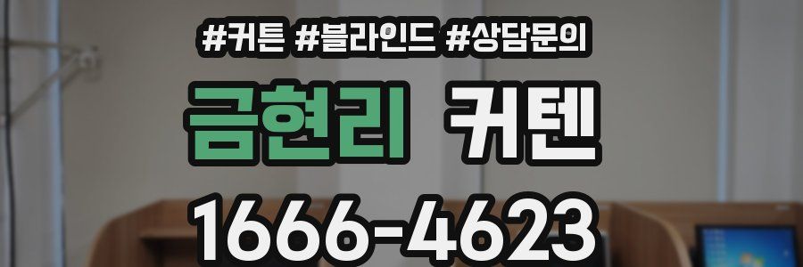 금현리 커텐