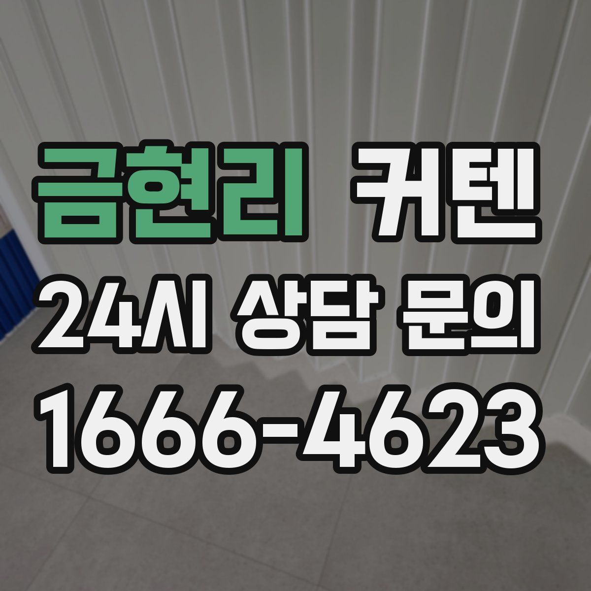 금현리 커텐