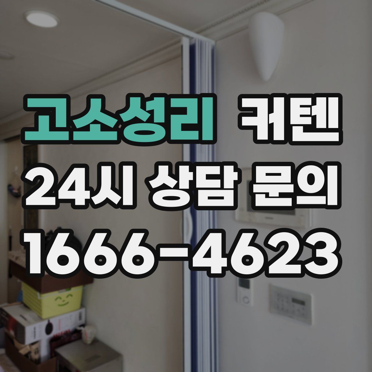고소성리 커텐