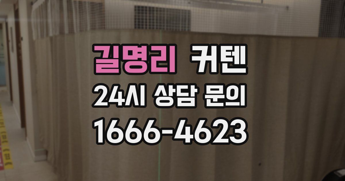 길명리 커텐