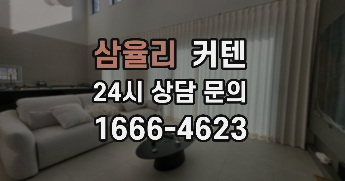 삼율리 커텐