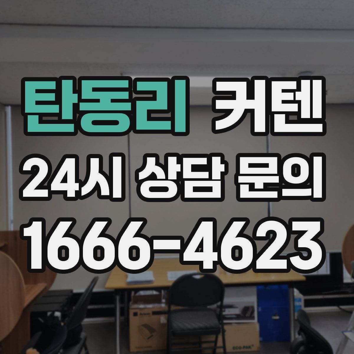 탄동리 커텐