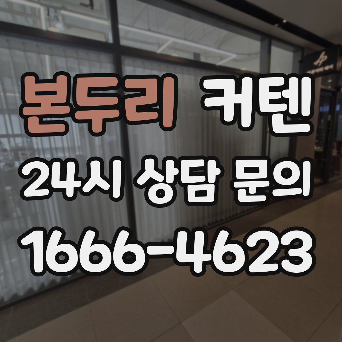 본두리 커텐