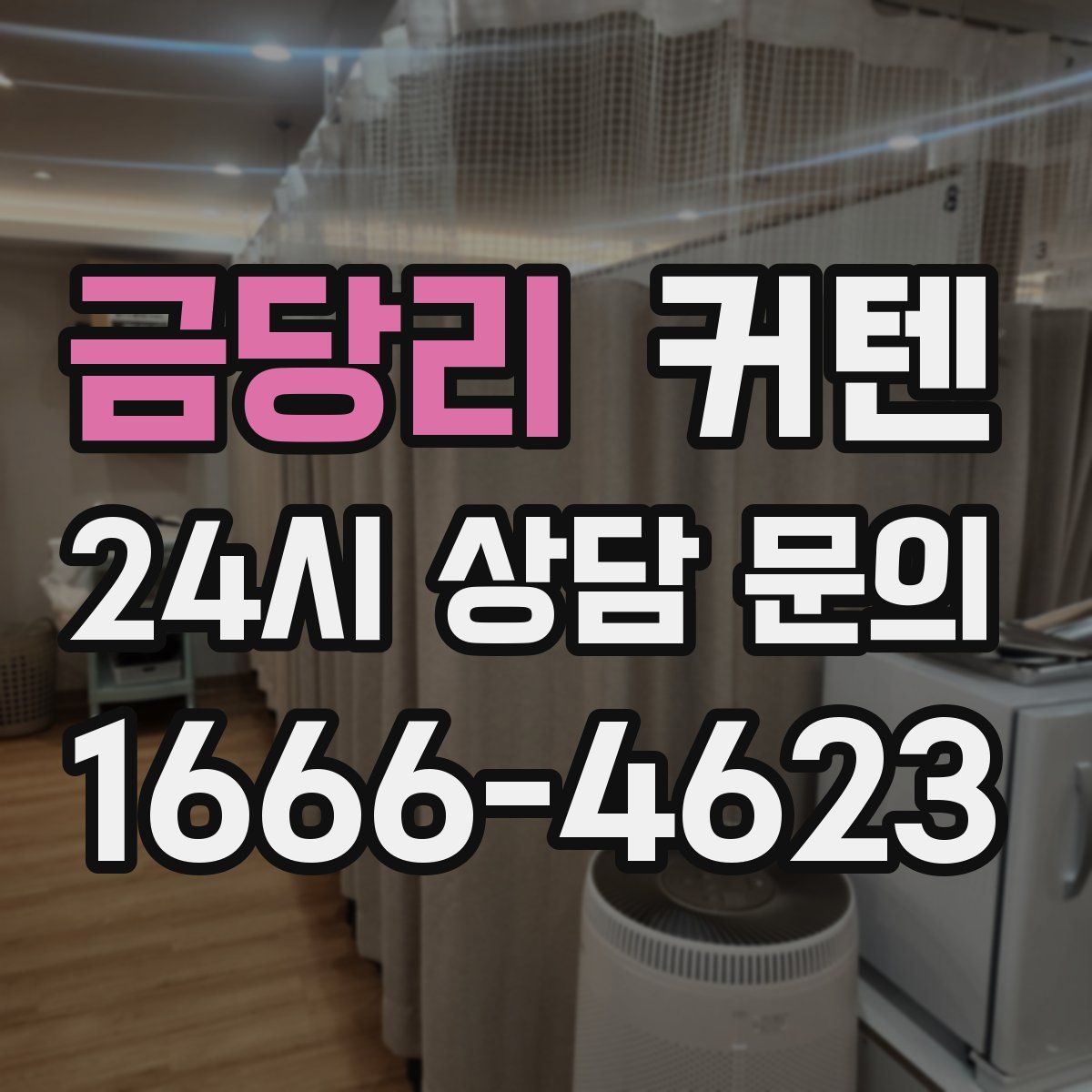 금당리 커텐