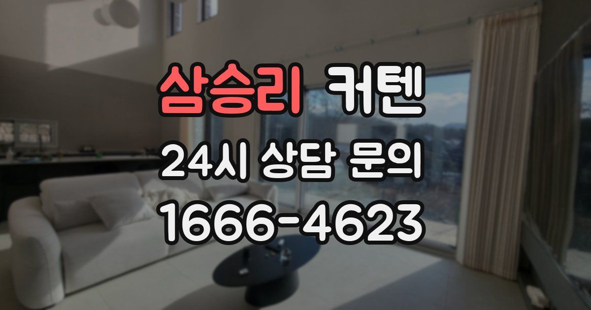 삼승리 커텐
