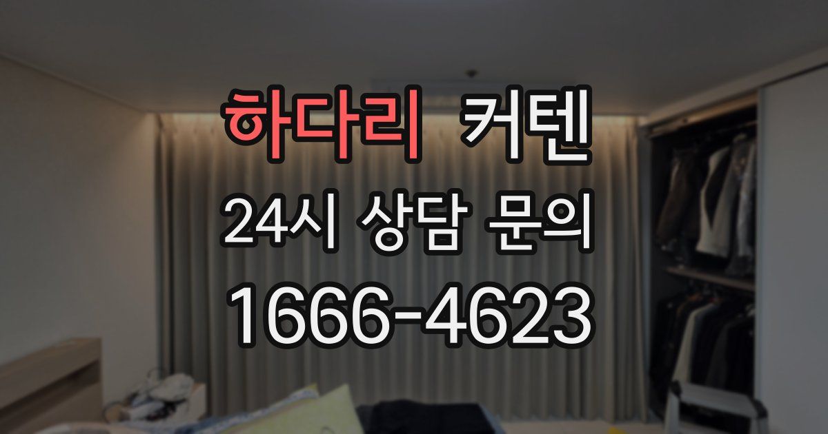 하다리 커텐