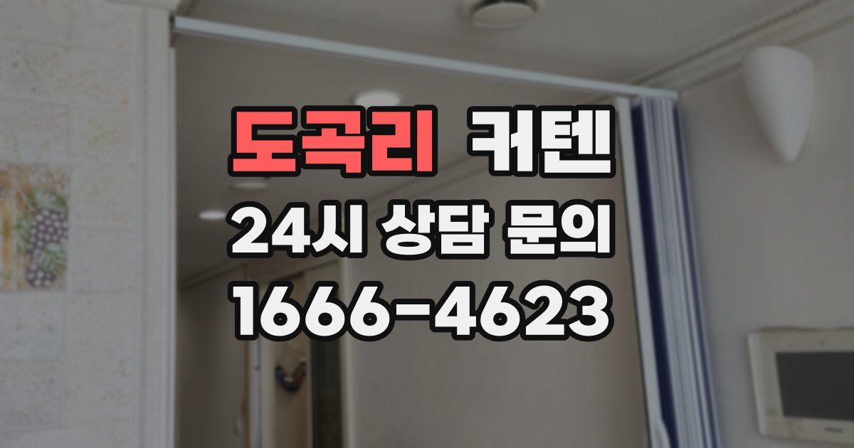 도곡리 커텐
