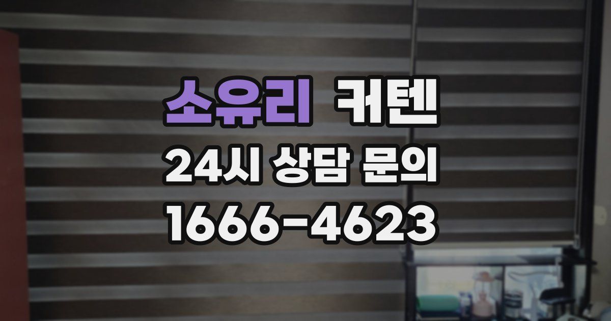 소유리 커텐