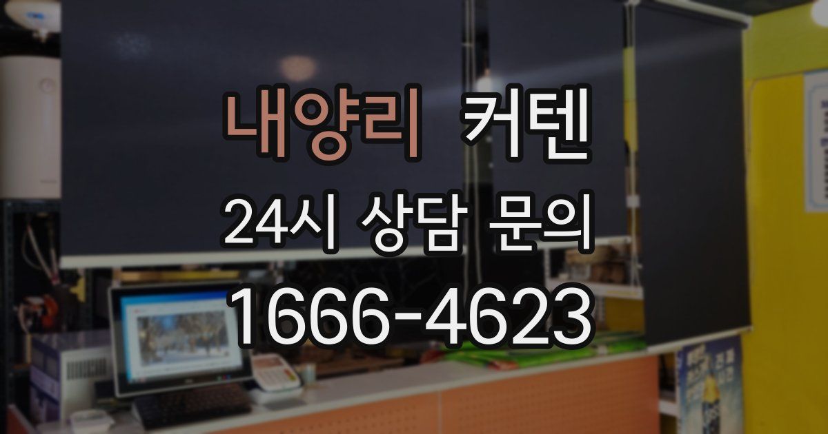 내양리 커텐