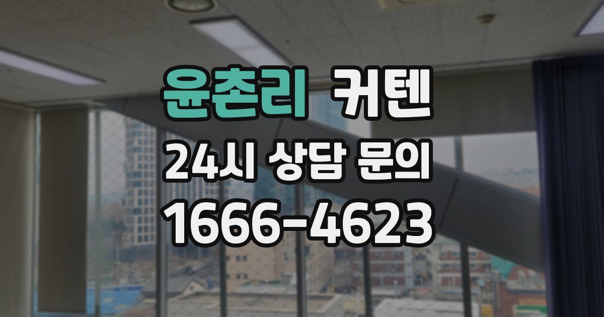 윤촌리 커텐