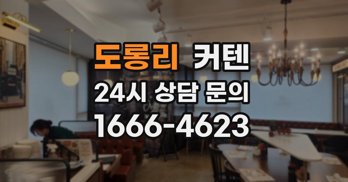도롱리 커텐