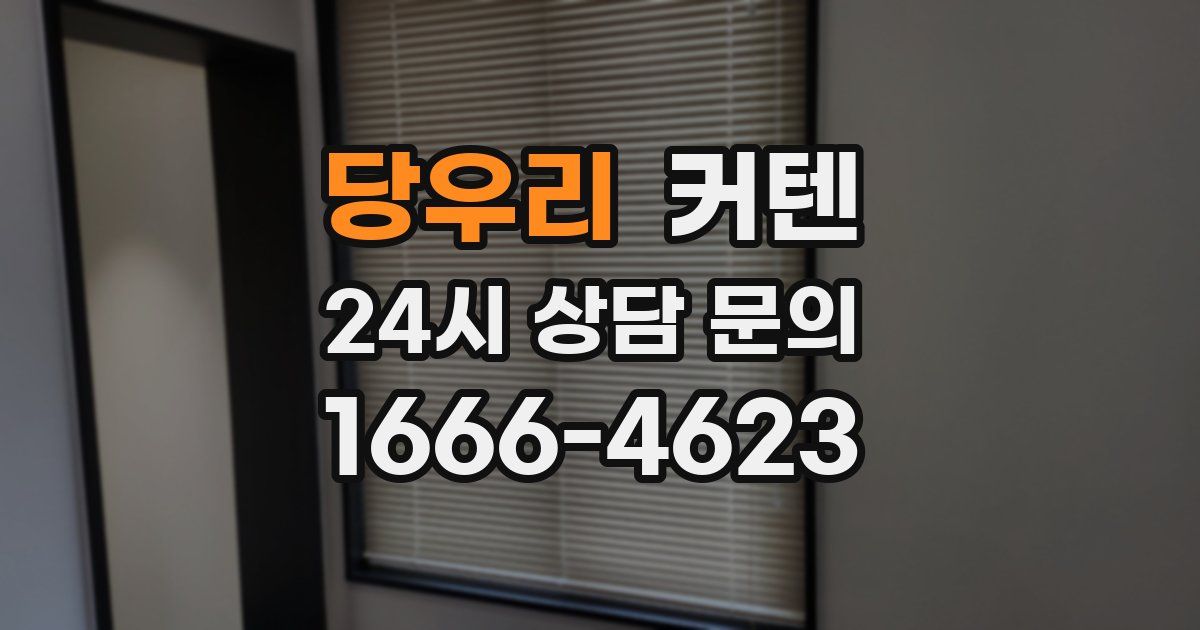 당우리 커텐