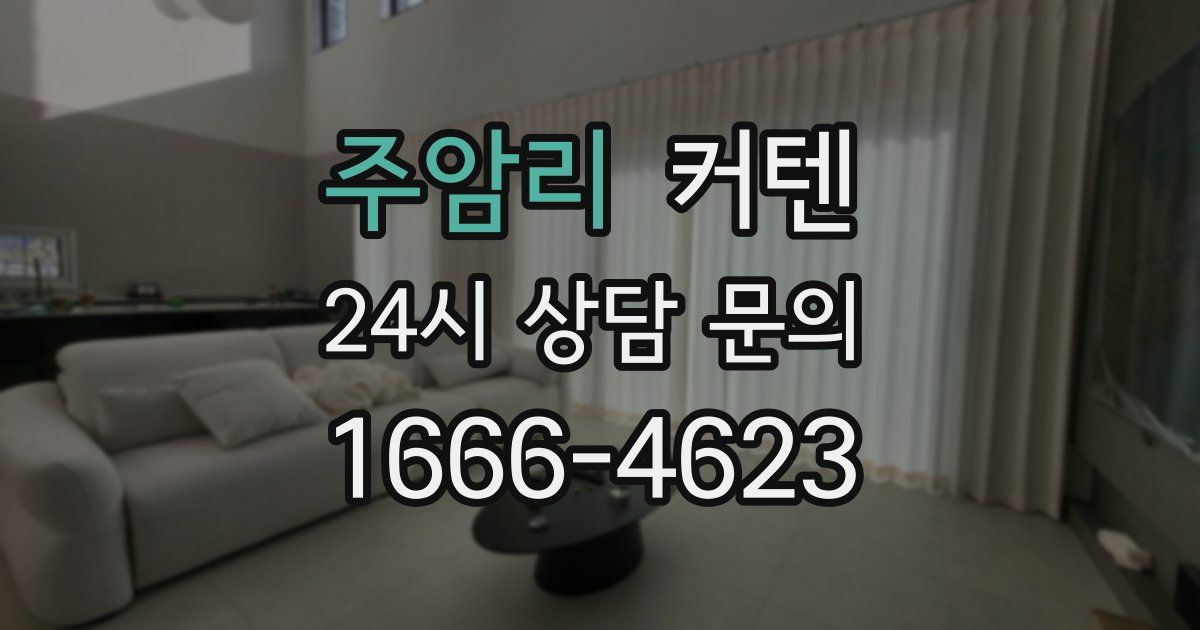주암리 커텐