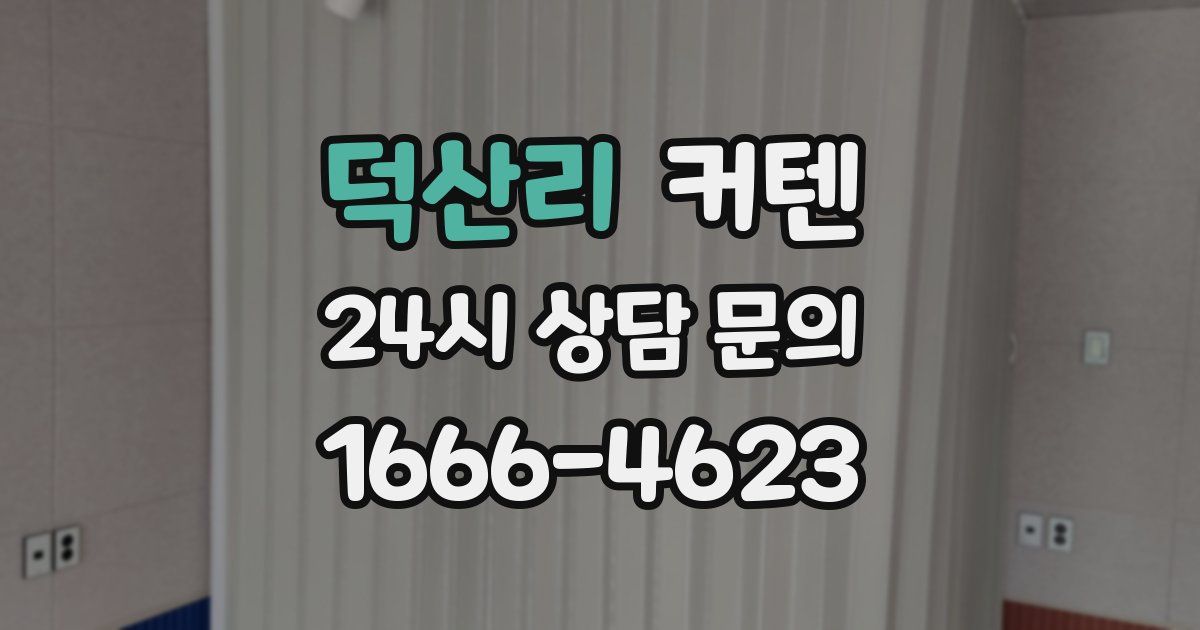 덕산리 커텐