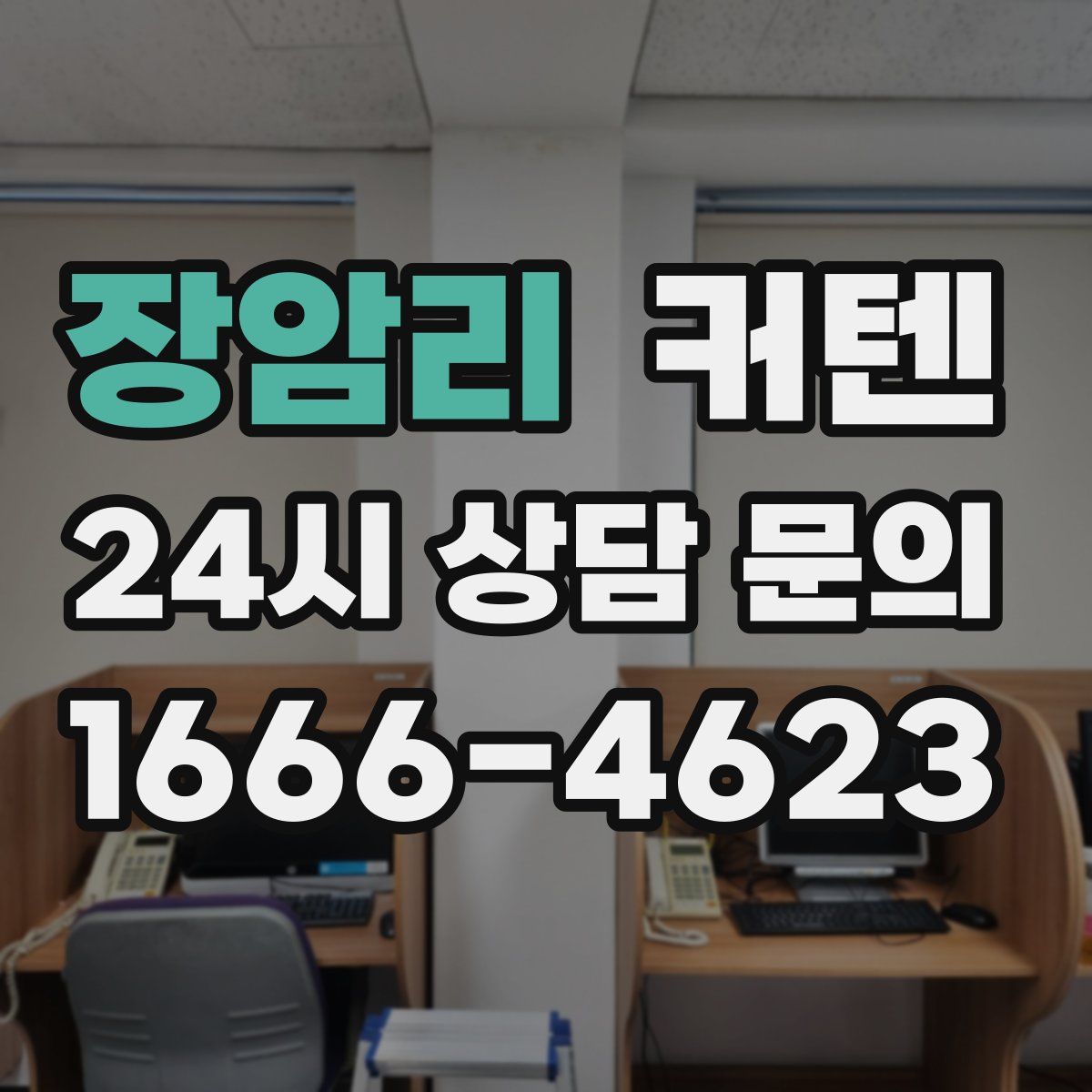 장암리 커텐