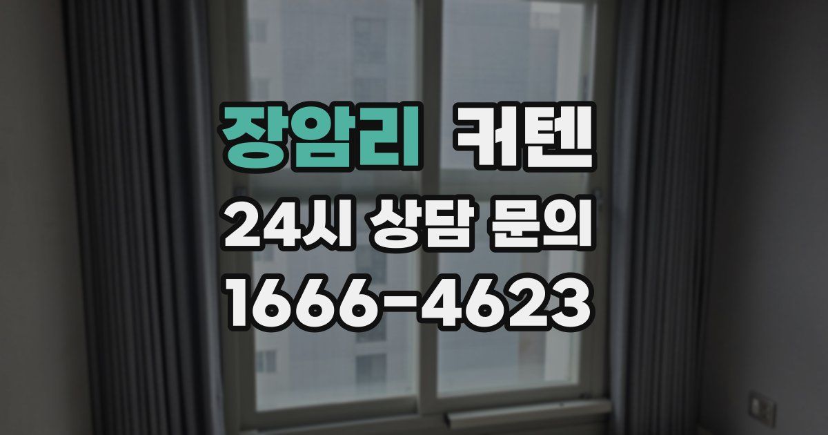 장암리 커텐