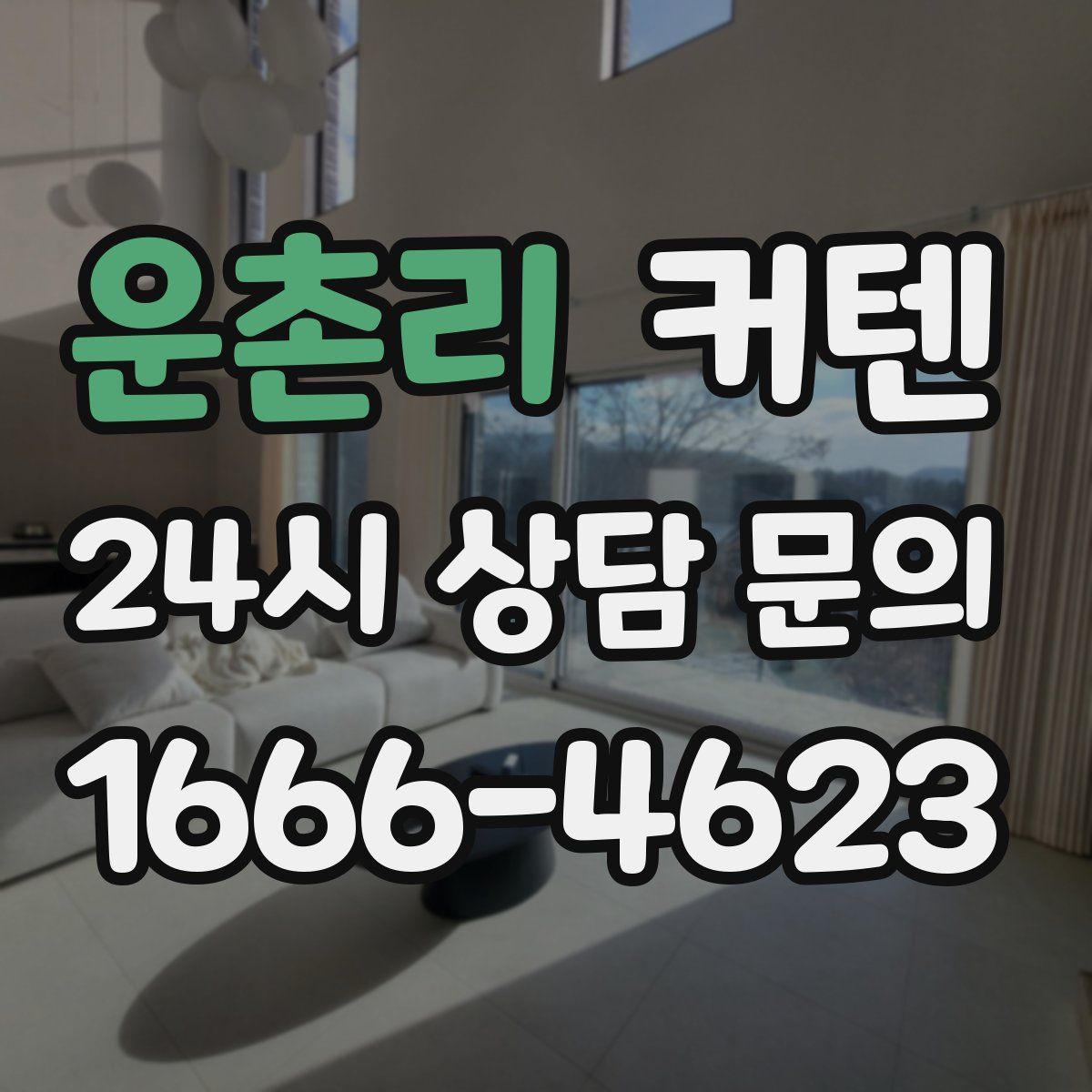운촌리 커텐