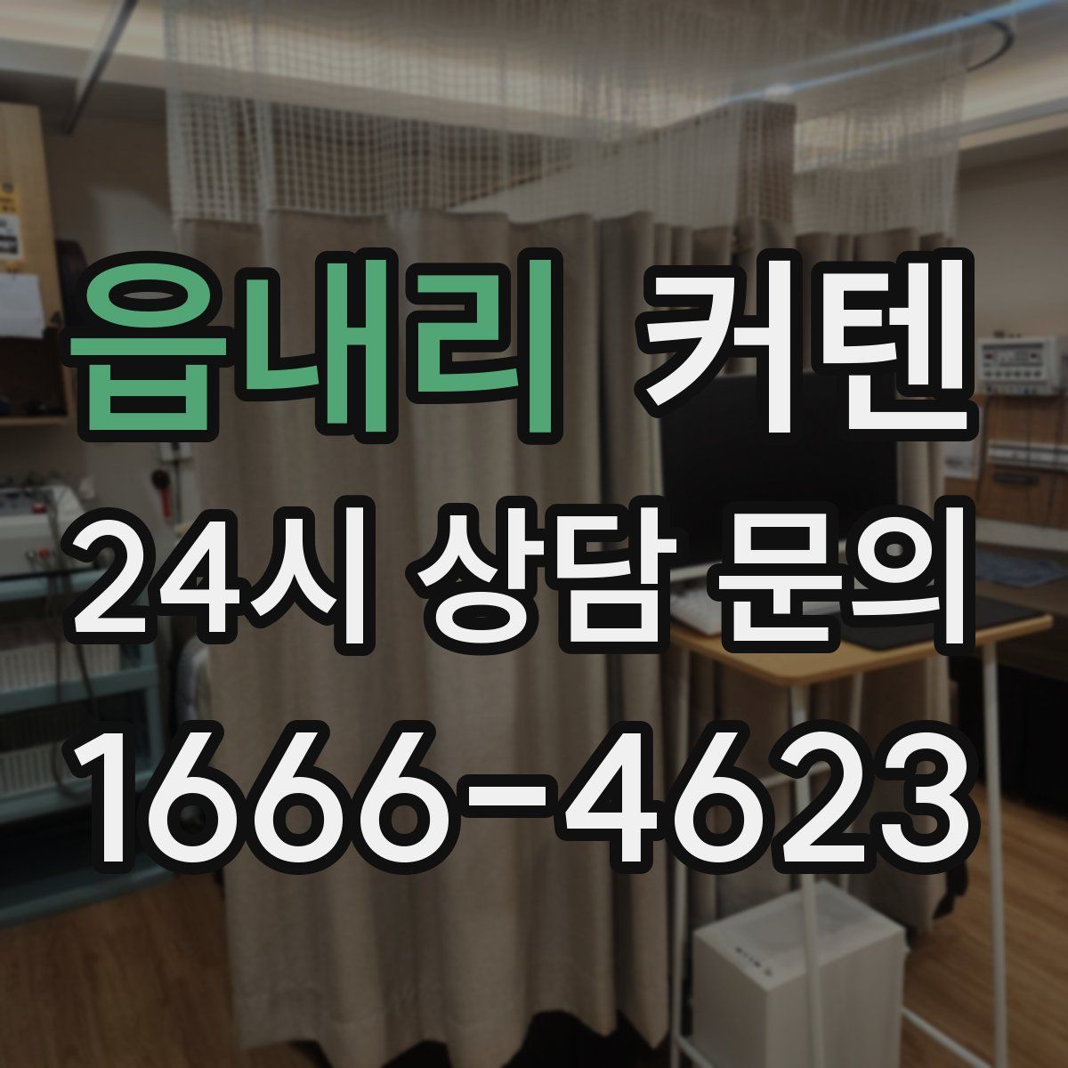 읍내리 커텐