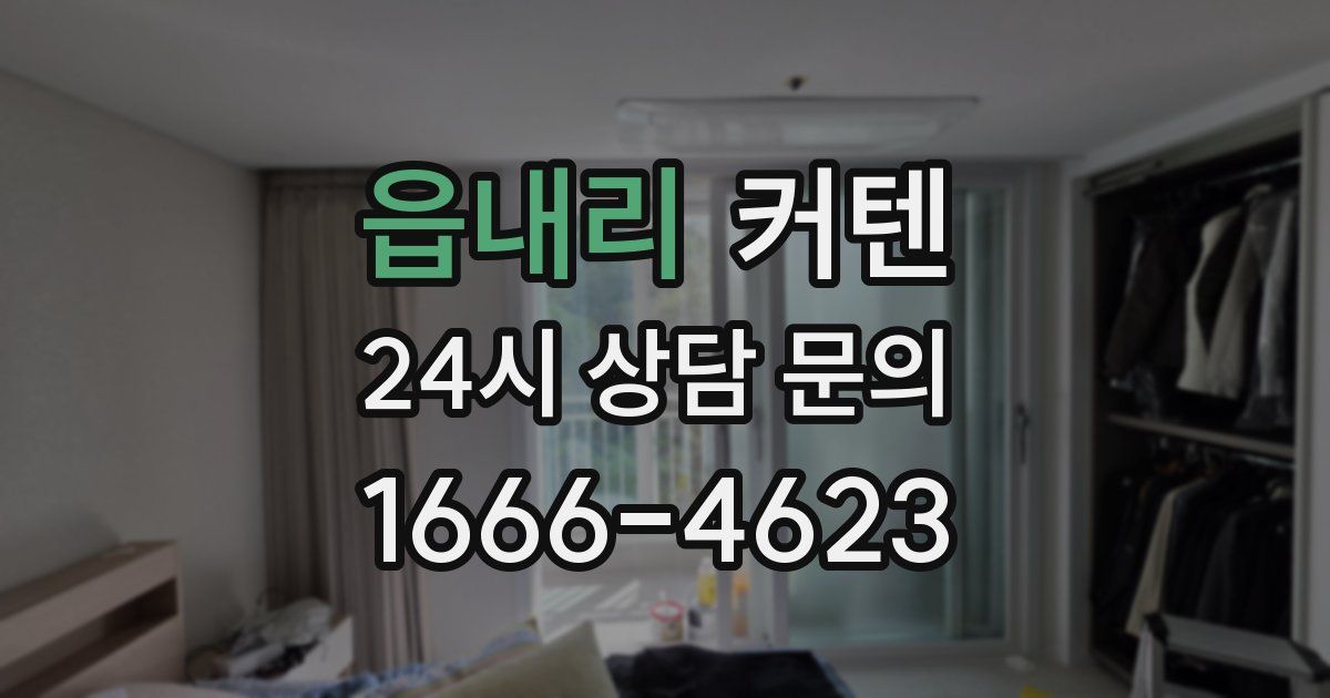 읍내리 커텐