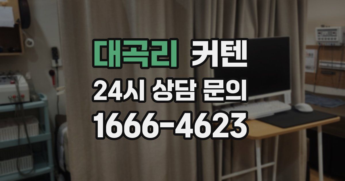 대곡리 커텐