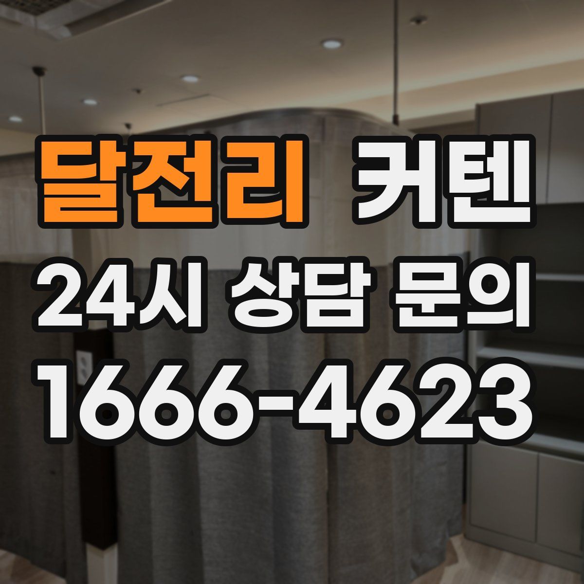 달전리 커텐