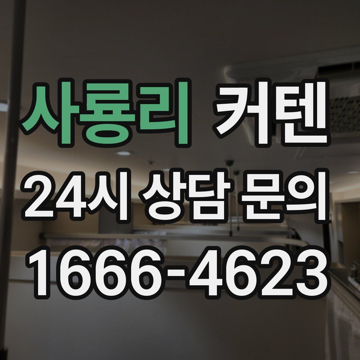 사룡리 커텐