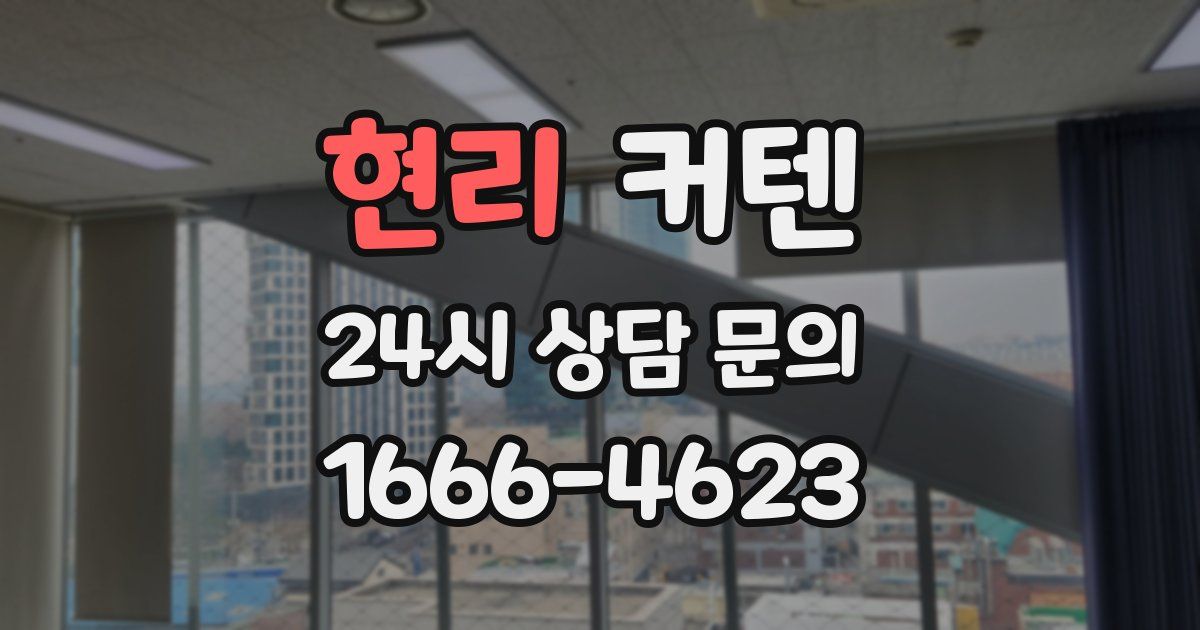 현리 커텐