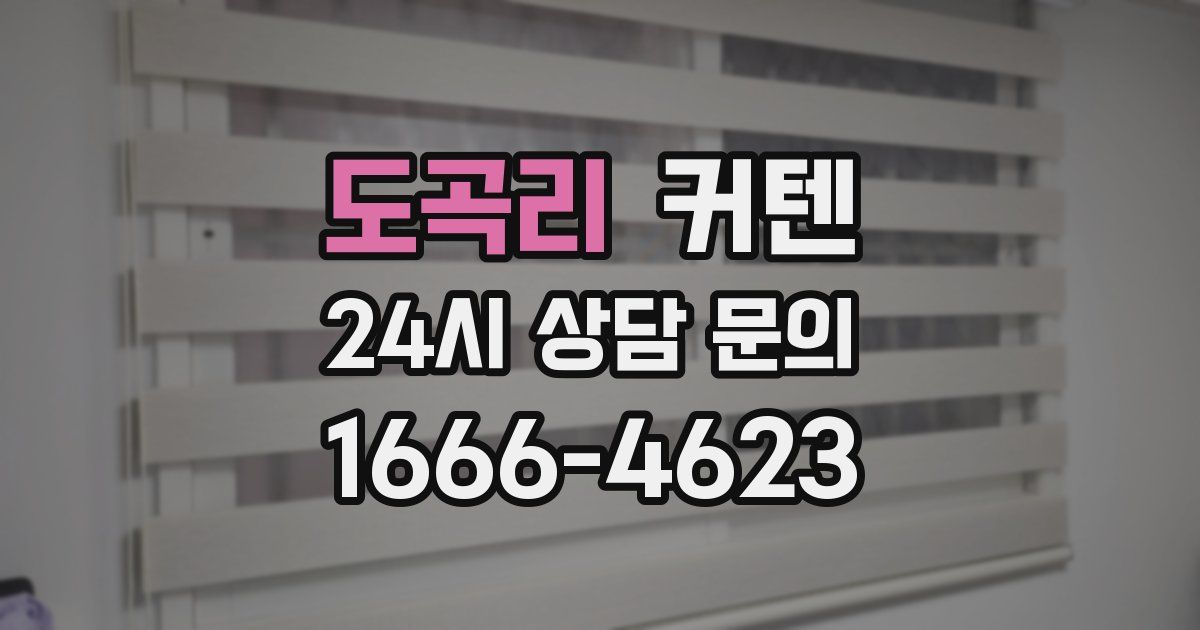 도곡리 커텐