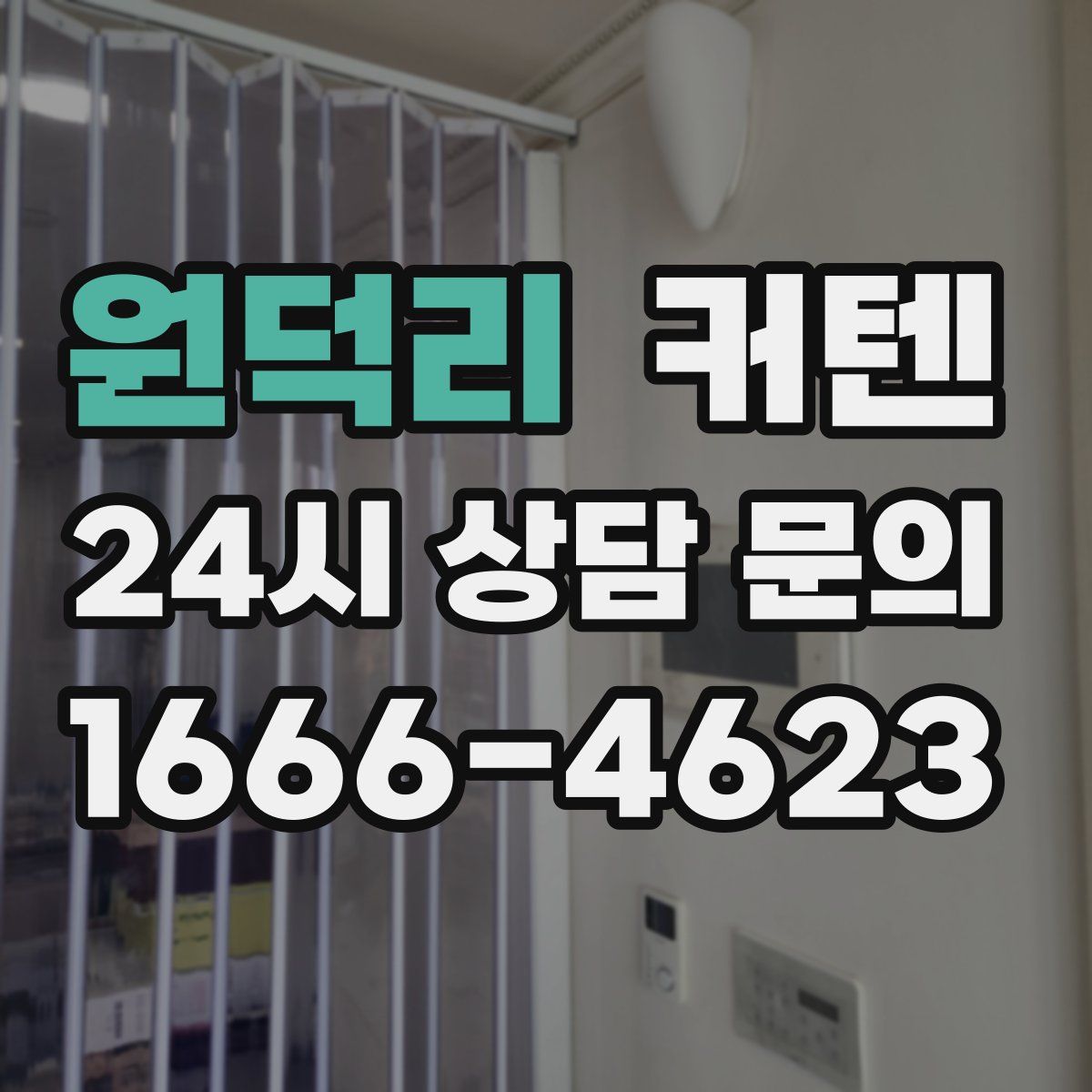 원덕리 커텐