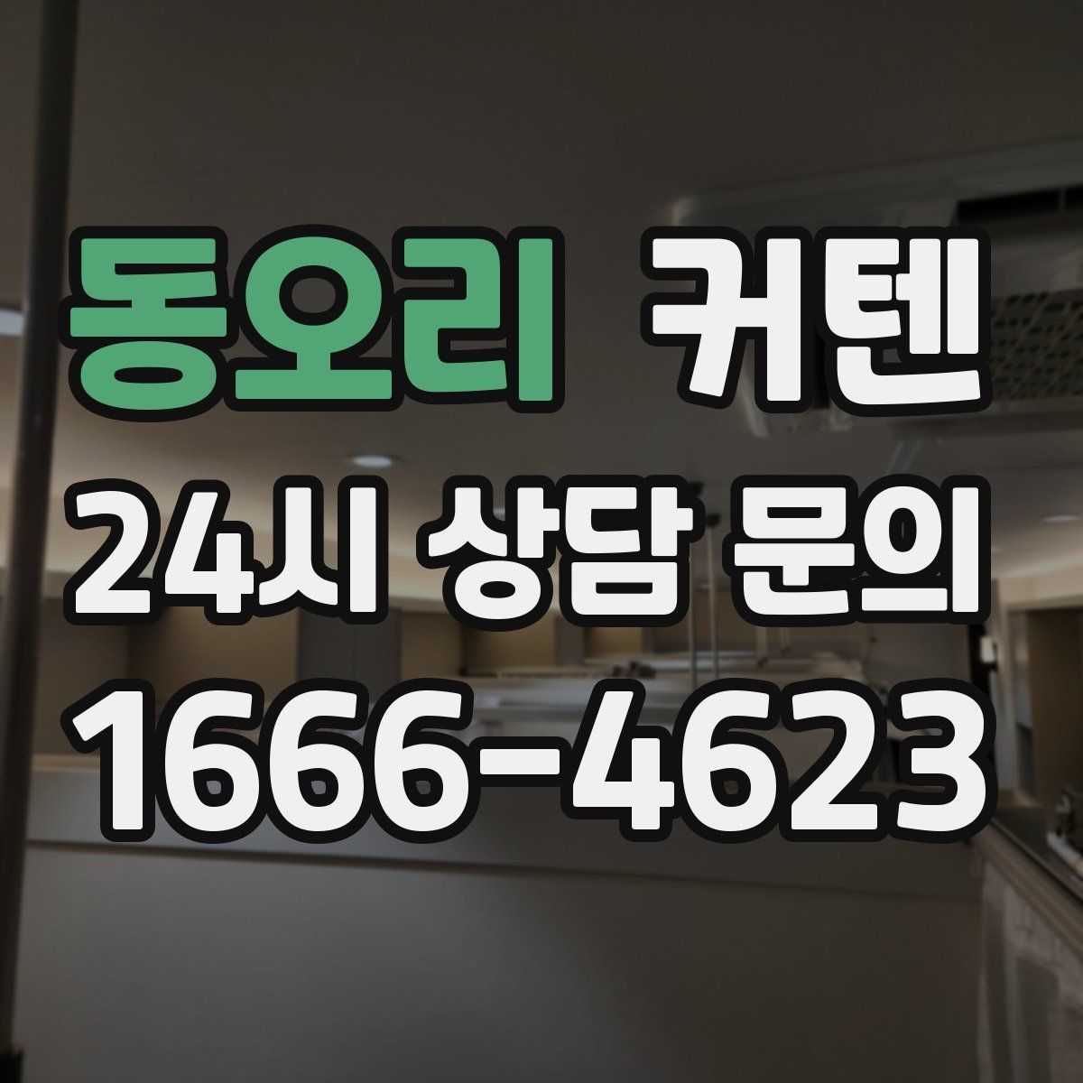 동오리 커텐