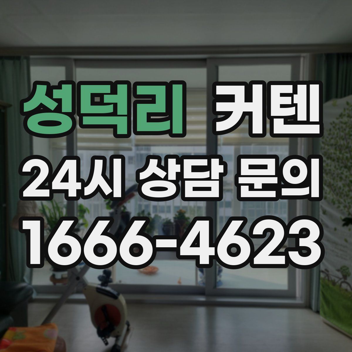 성덕리 커텐