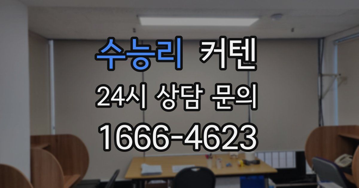 수능리 커텐