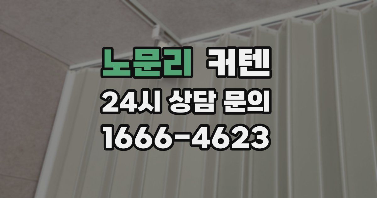 노문리 커텐