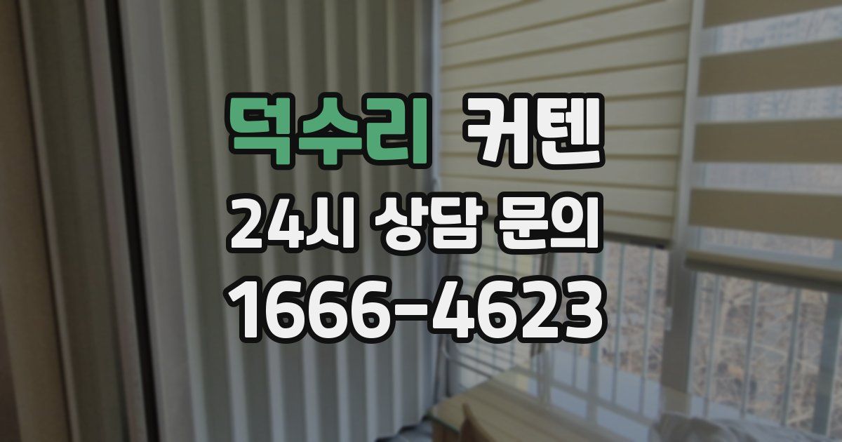 덕수리 커텐