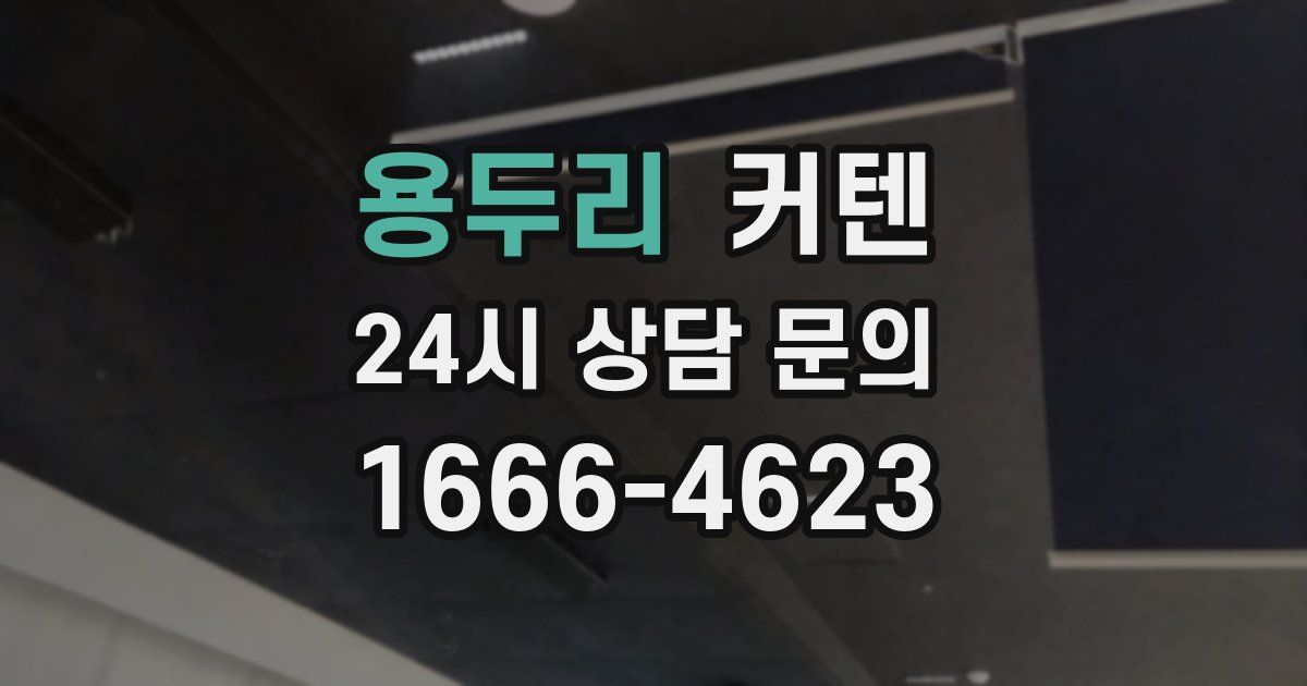 용두리 커텐