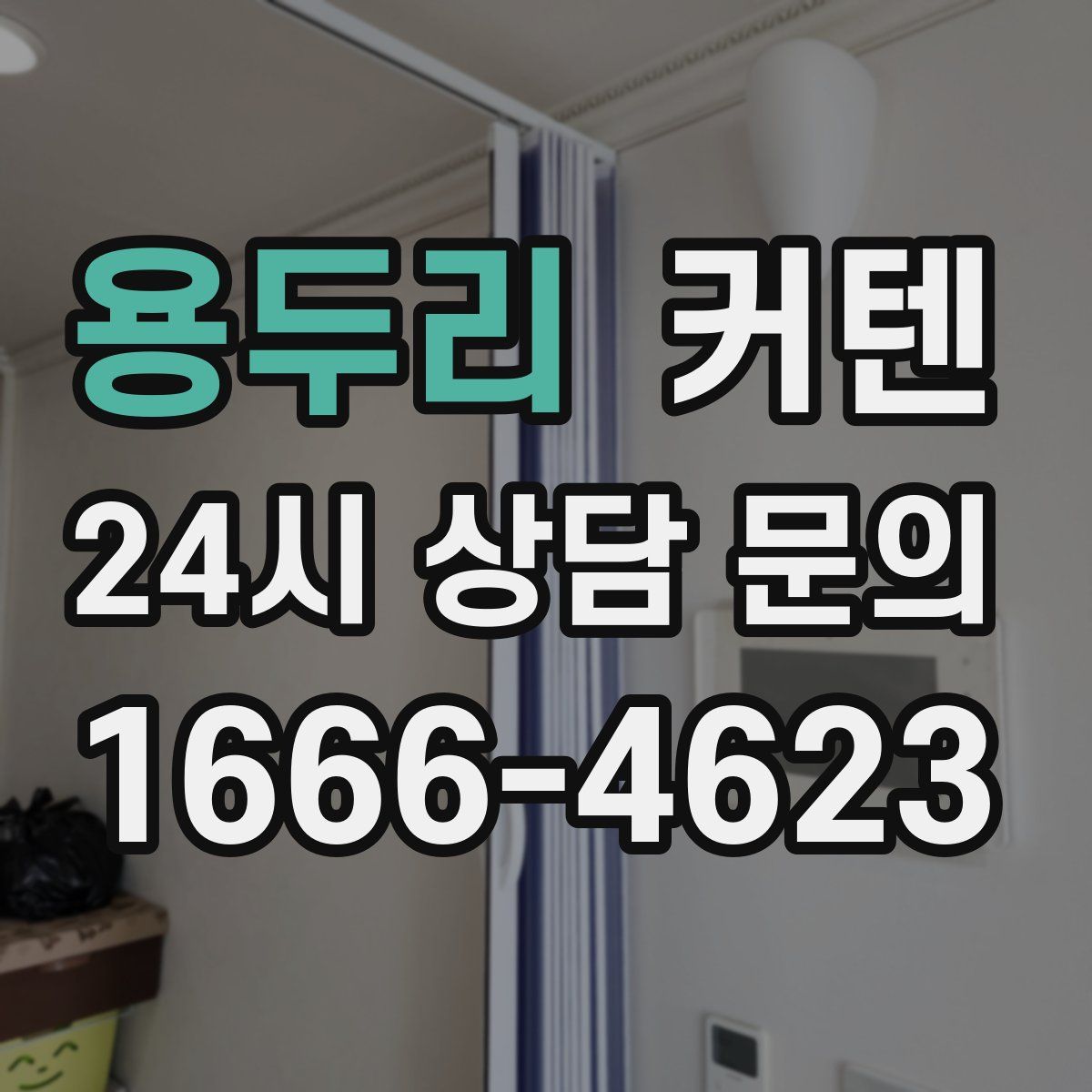 용두리 커텐