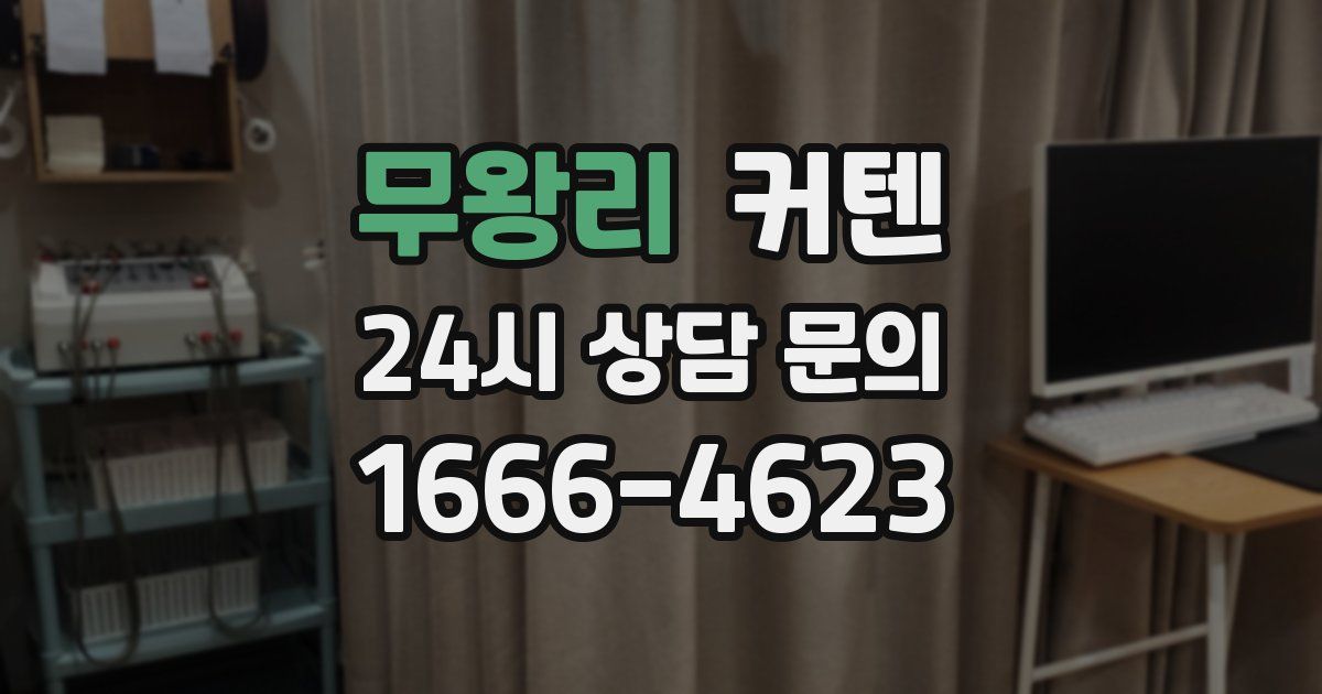 무왕리 커텐