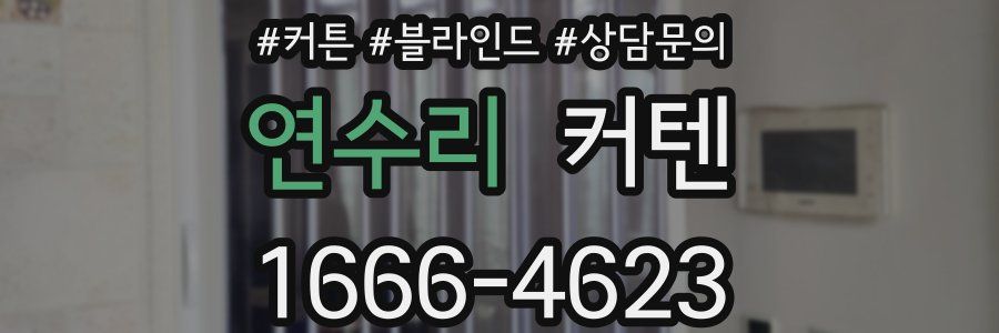연수리 커텐