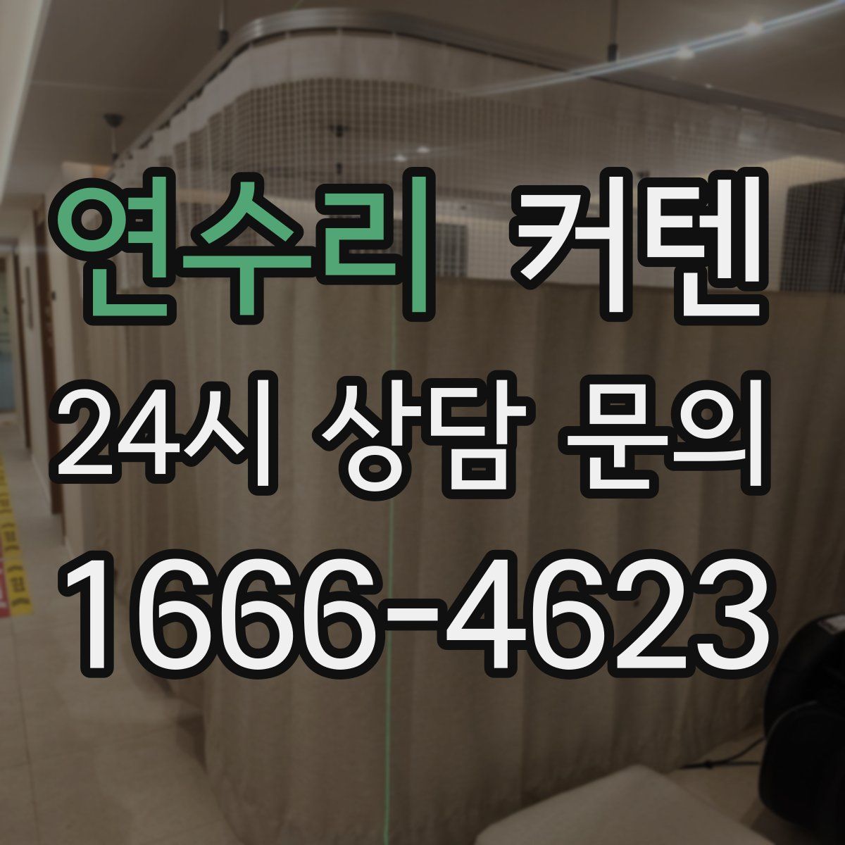 연수리 커텐