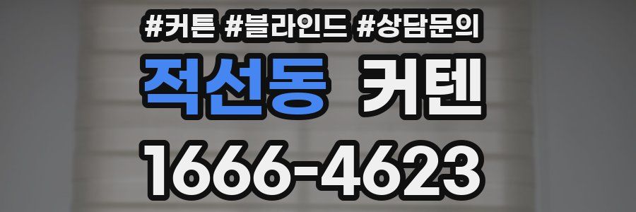 적선동 커텐