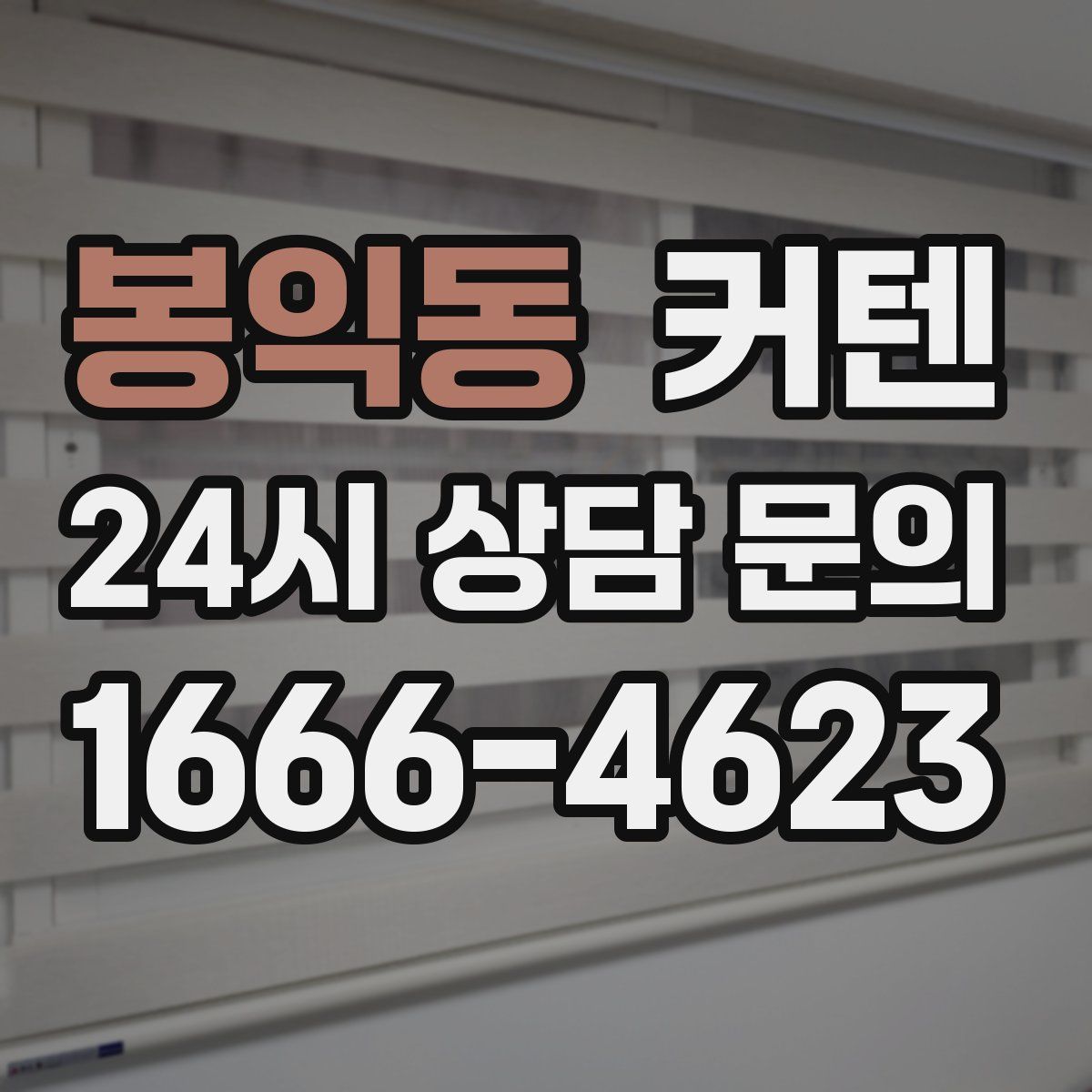 봉익동 커텐