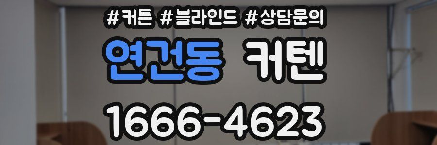 연건동 커텐