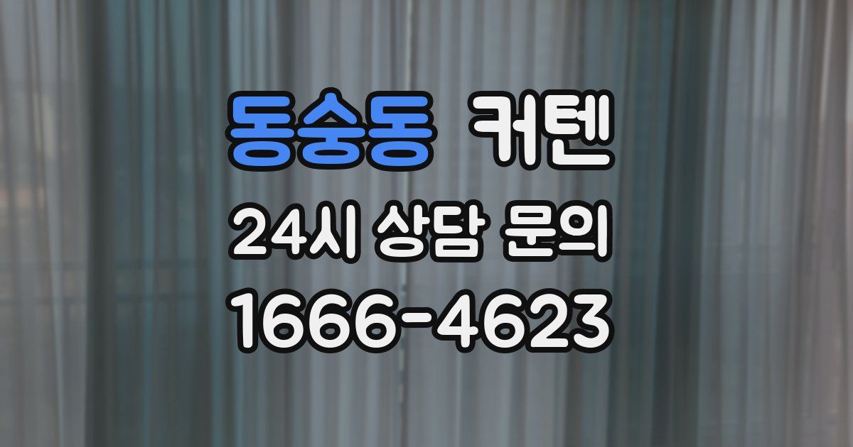 동숭동 커텐