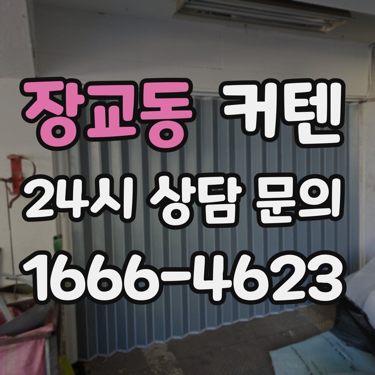장교동 커텐