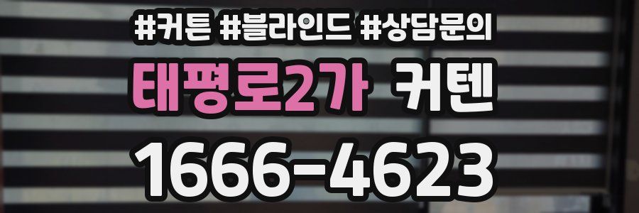 태평로2가 커텐