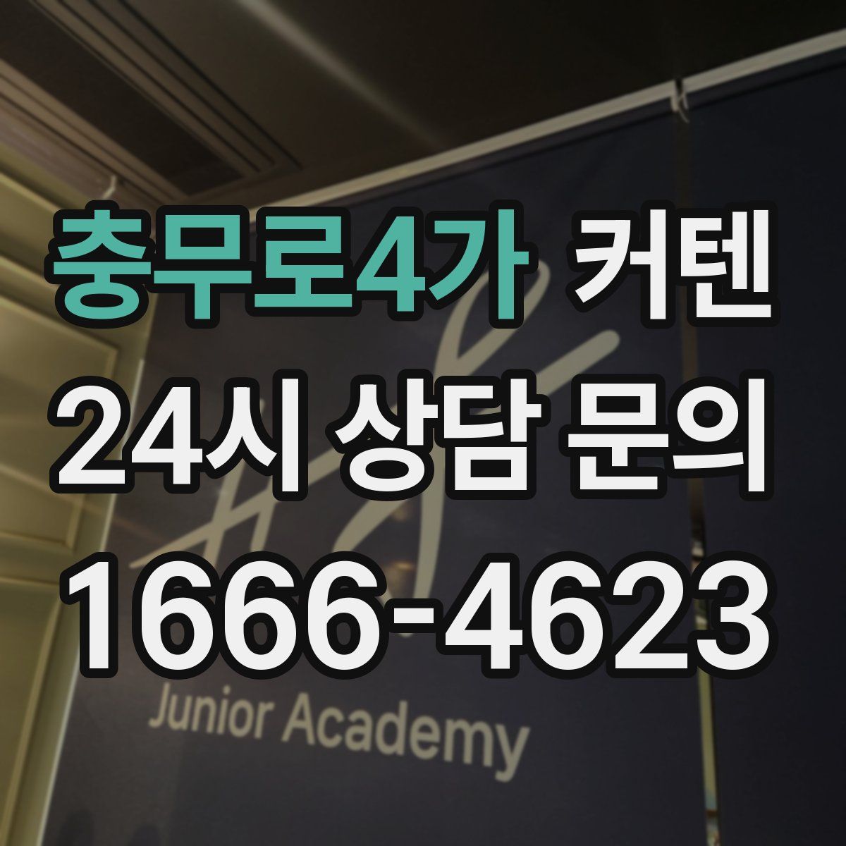 충무로4가 커텐