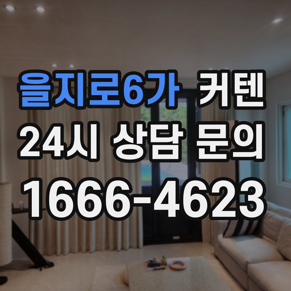 을지로6가 커텐