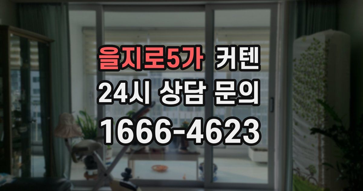 을지로5가 커텐