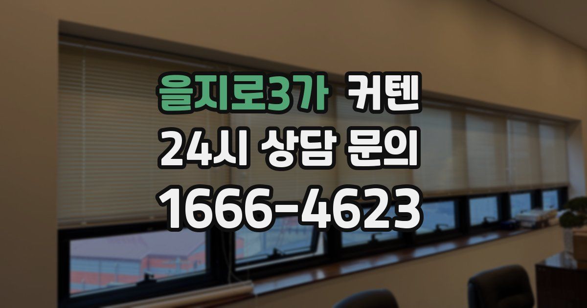 을지로3가 커텐